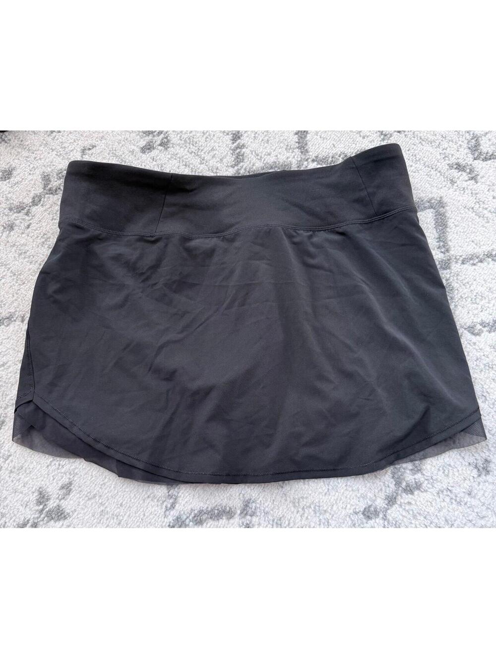 New with tags CALIA by Carrie Underwood Tulip Hem Skort XL Black BodyBreeze